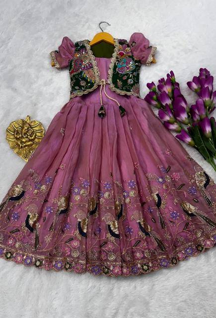 kids koti gown silk Kids fashion market in Mumbai